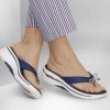 SKECHERS Go Walk Arch Fit Sandal - Lakeside Navy Sandals