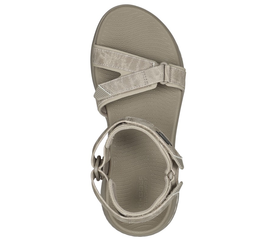 SKECHERS Go Golf Arch Fit Sandal - Arch Fit 600 Taupe Sandals