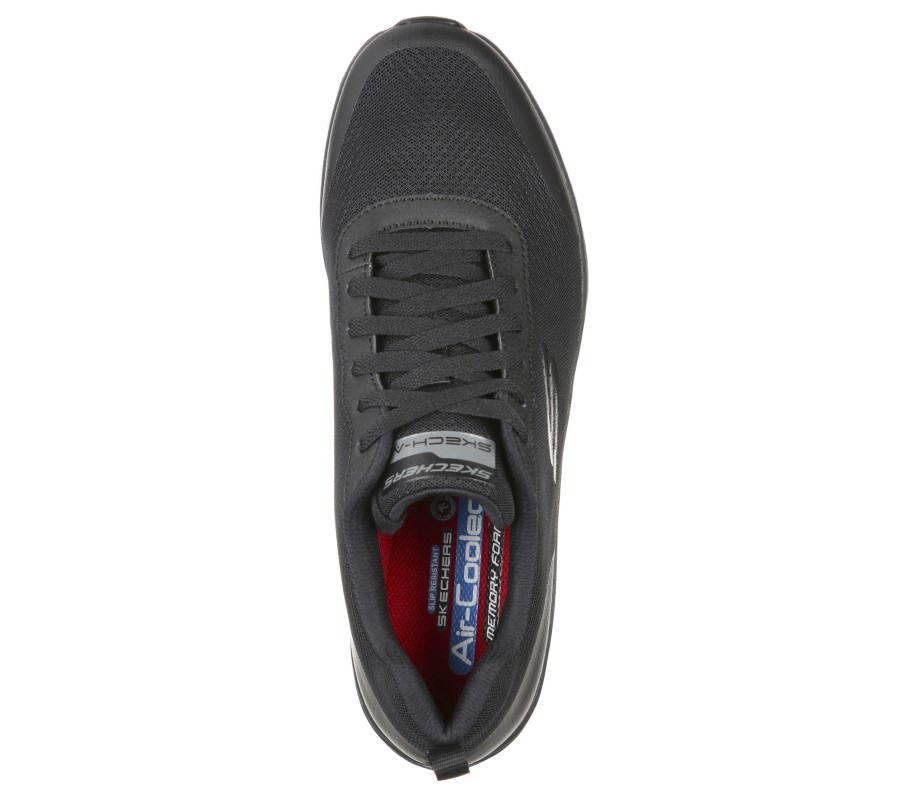 SKECHERS Work Relaxed Fit: Skech-Air - Chamness Sr Black Work & Safety