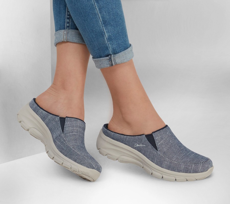 SKECHERS Relaxed Fit: Easy Going - Shore-Things Navy Slip-Ons