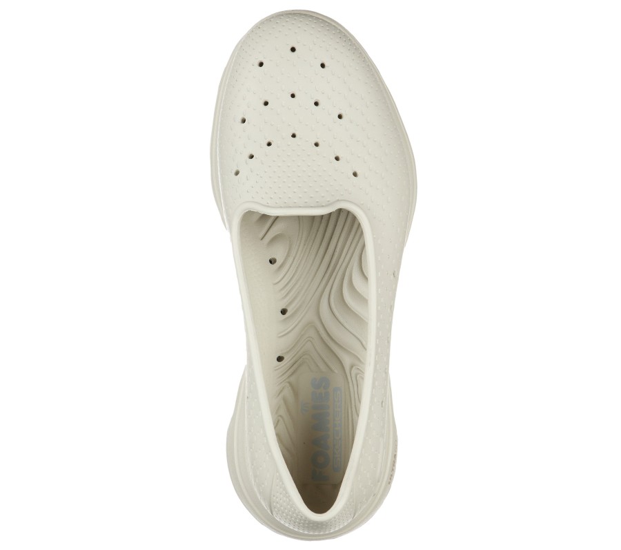 SKECHERS Foamies: Skechers Gowalk 5 - Mystified Natural Slip-Ons