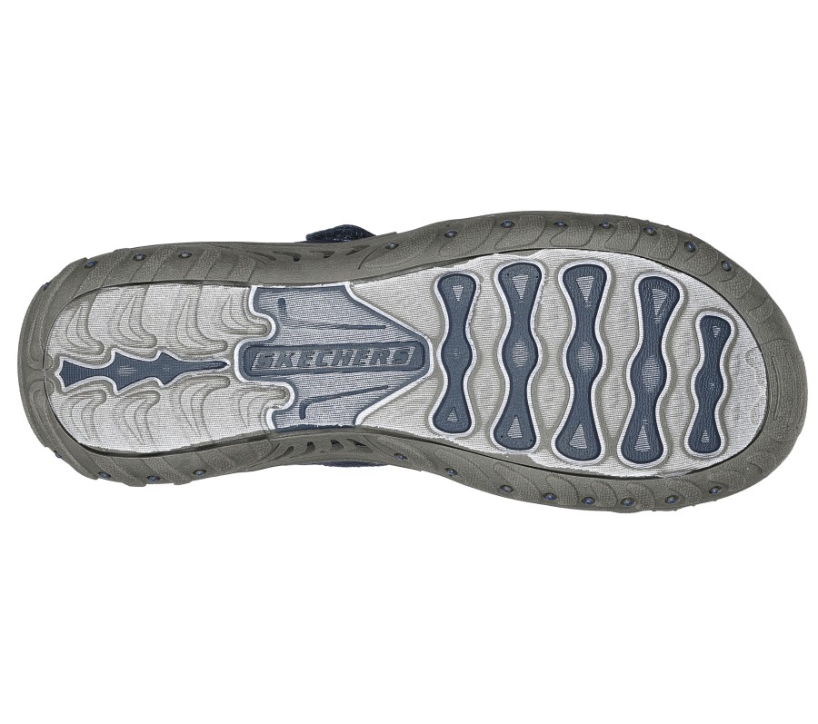 SKECHERS Reggae - All Natural Navy / Multi Sandals