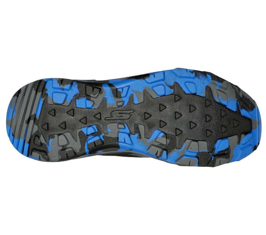 SKECHERS Skechers Gorun Trail Altitude - Marble Rock Black / Blue Athletic Sneakers