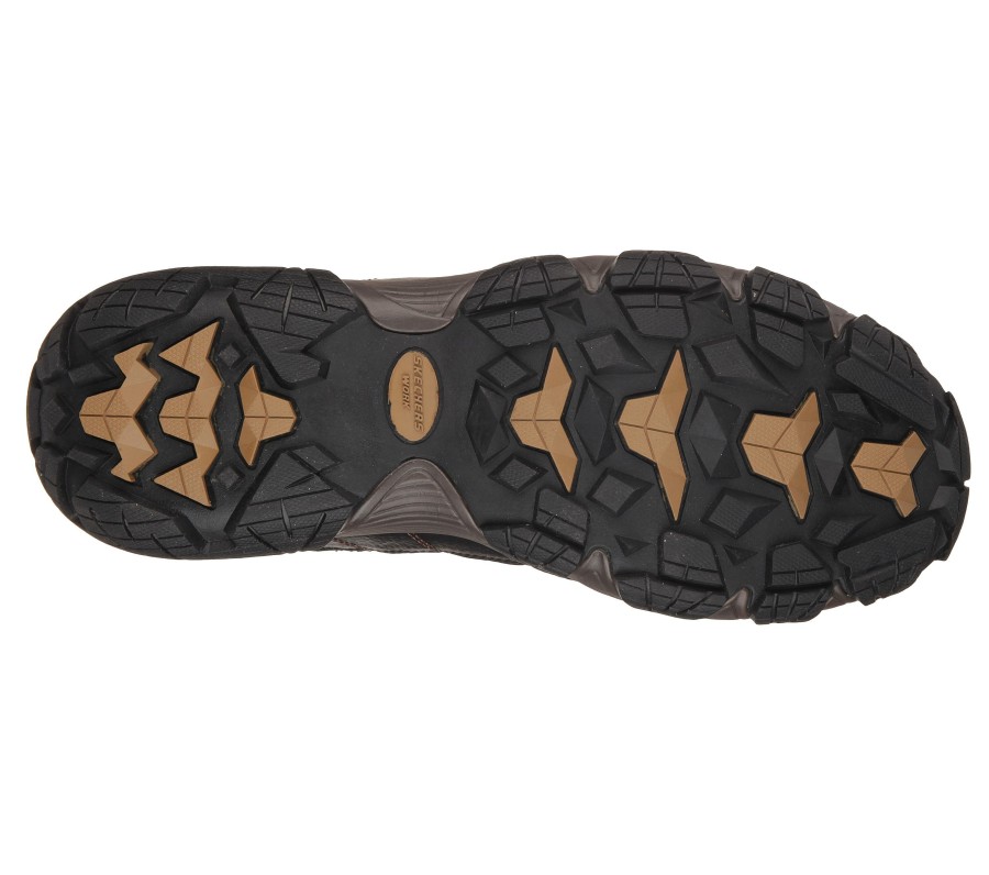 SKECHERS Work: Blais - Bixford St Dark Brown Work & Safety