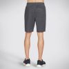 SKECHERS Skech-Knits Ultra Go 9 Inch Short Charcoal Bottoms