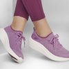 SKECHERS Max Cushioning Essential - Juno Mauve Lace Up