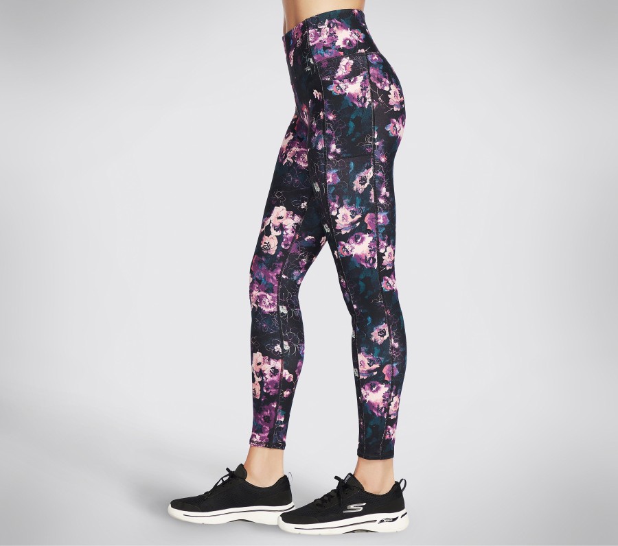 SKECHERS Printed Goflex Hw Fl Legging Multi Bottoms