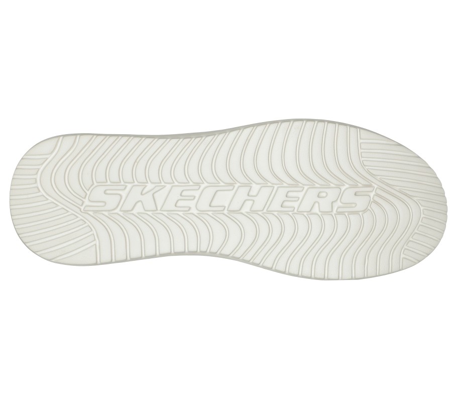 SKECHERS Proven - Suttner Taupe Slip-Ons