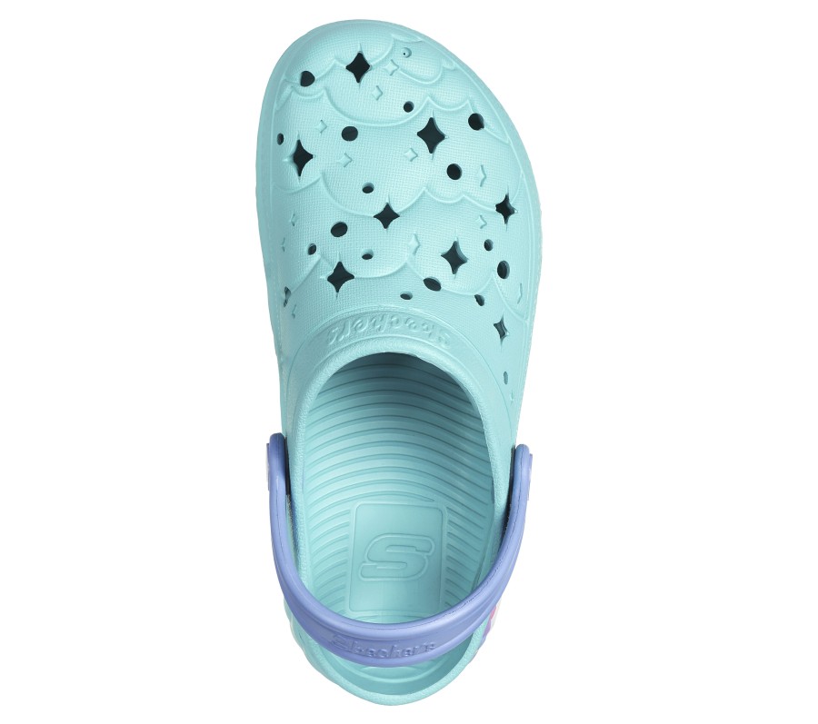 SKECHERS Foamies: Unicorn Dreamer Aqua Slip-Ons