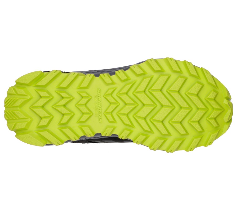 SKECHERS Fuse Tread - Trek-Surge Black / Lime Lace Up