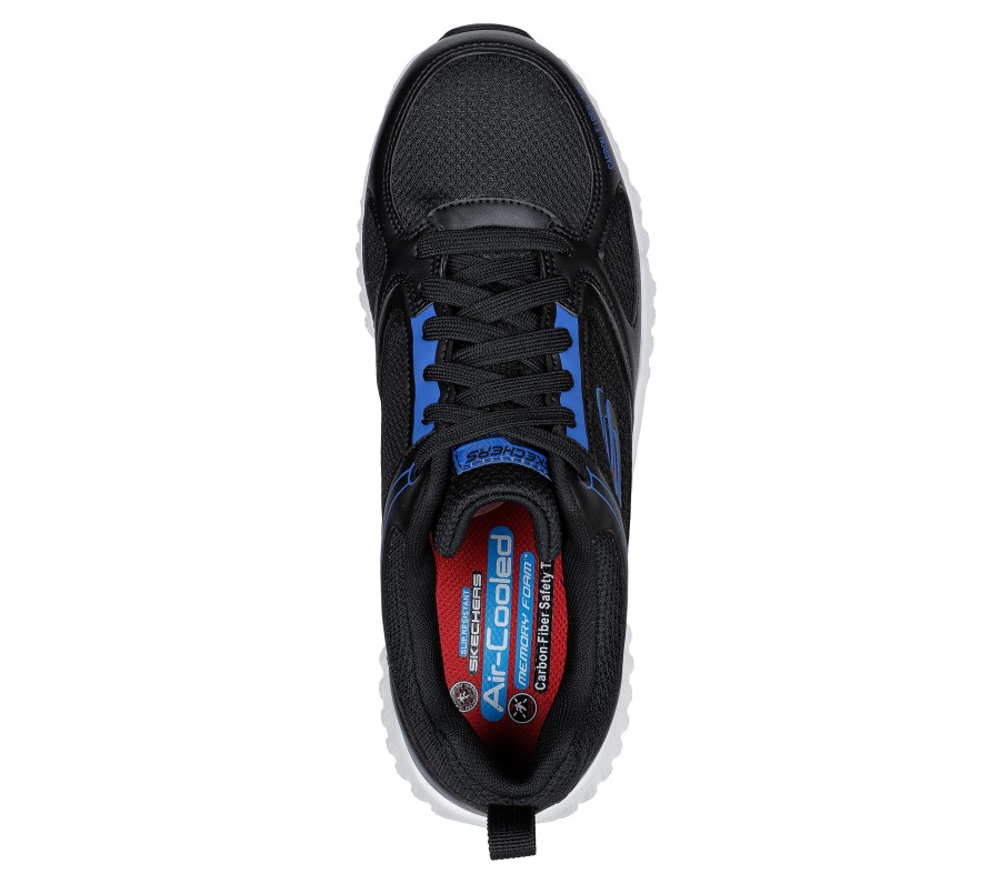 SKECHERS Work: Cicades - Karvin Black / Blue Work & Safety