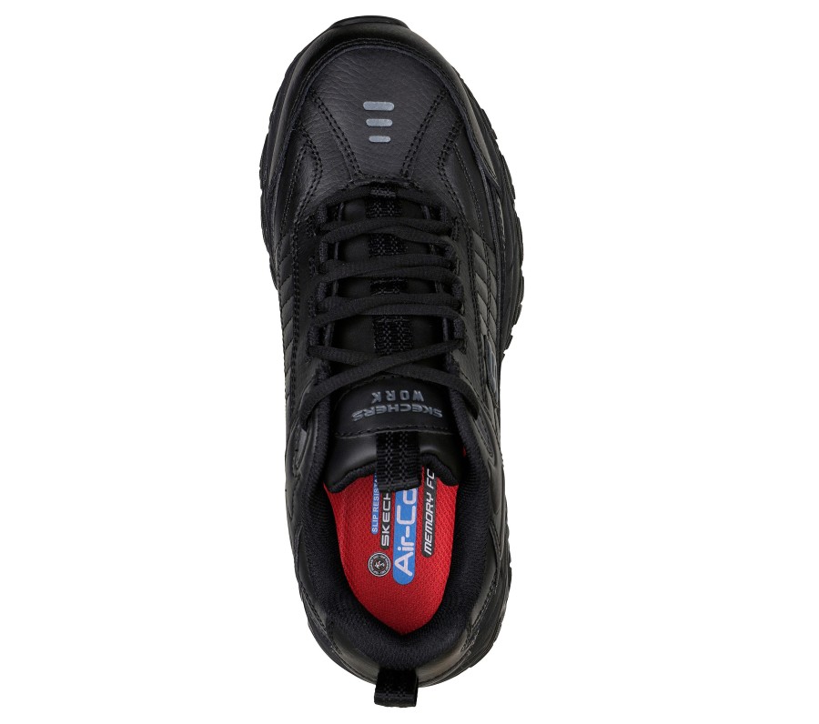 SKECHERS Work: Soft Stride - Fambli Sr Black Work & Safety