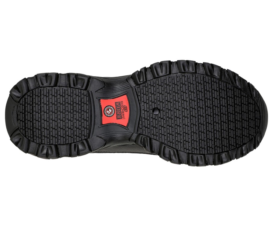 SKECHERS Work: Soft Stride - Fambli Sr Black Work & Safety