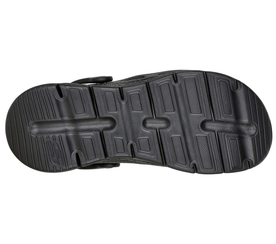 SKECHERS Foamies: Arch Fit - Valiant Black Slip-Ons