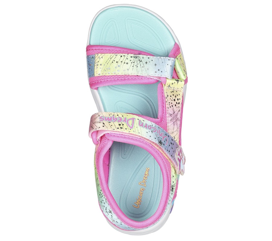 SKECHERS Unicorn Dreams - Majestic Bliss Pink / Multi Light-Up