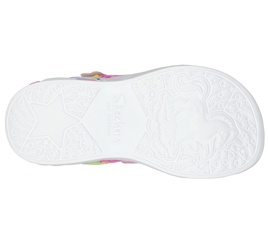 SKECHERS Unicorn Dreams - Majestic Bliss Pink / Multi Light-Up