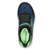 SKECHERS Microspec Ii - Tromson Black / Lime Athletic Sneakers