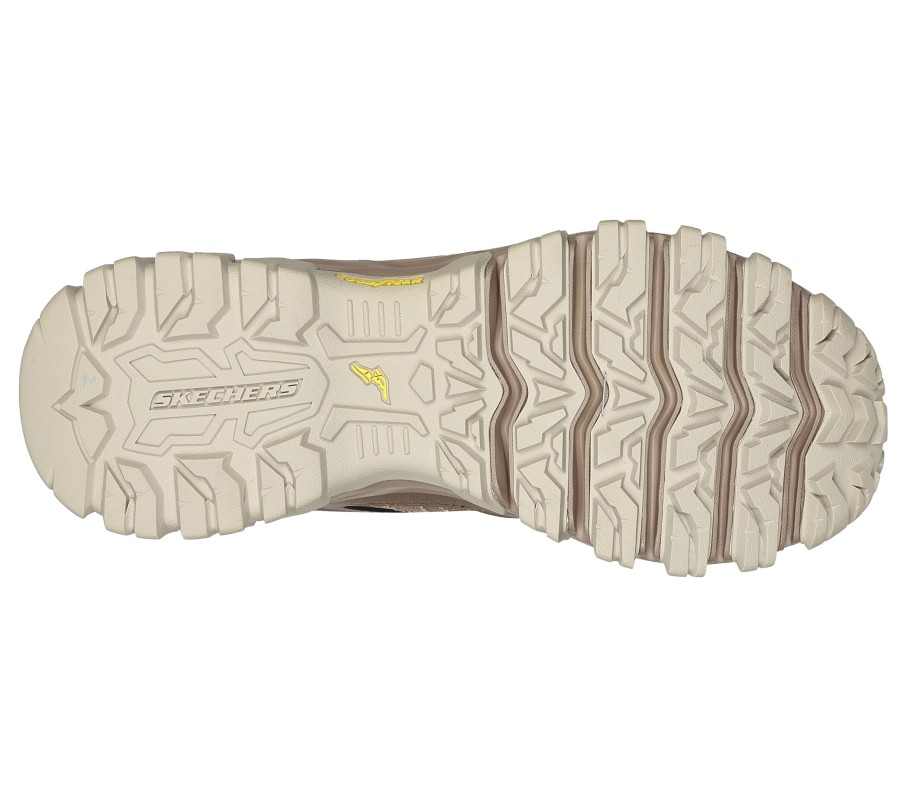 SKECHERS Relaxed Fit: Edgmont Dark Taupe Lace Up