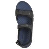 SKECHERS Relaxed Fit: Tresmen - Garo Charcoal Sandals