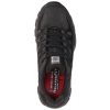 SKECHERS Work Relaxed Fit: Cankton St Black / Charcoal Work & Safety