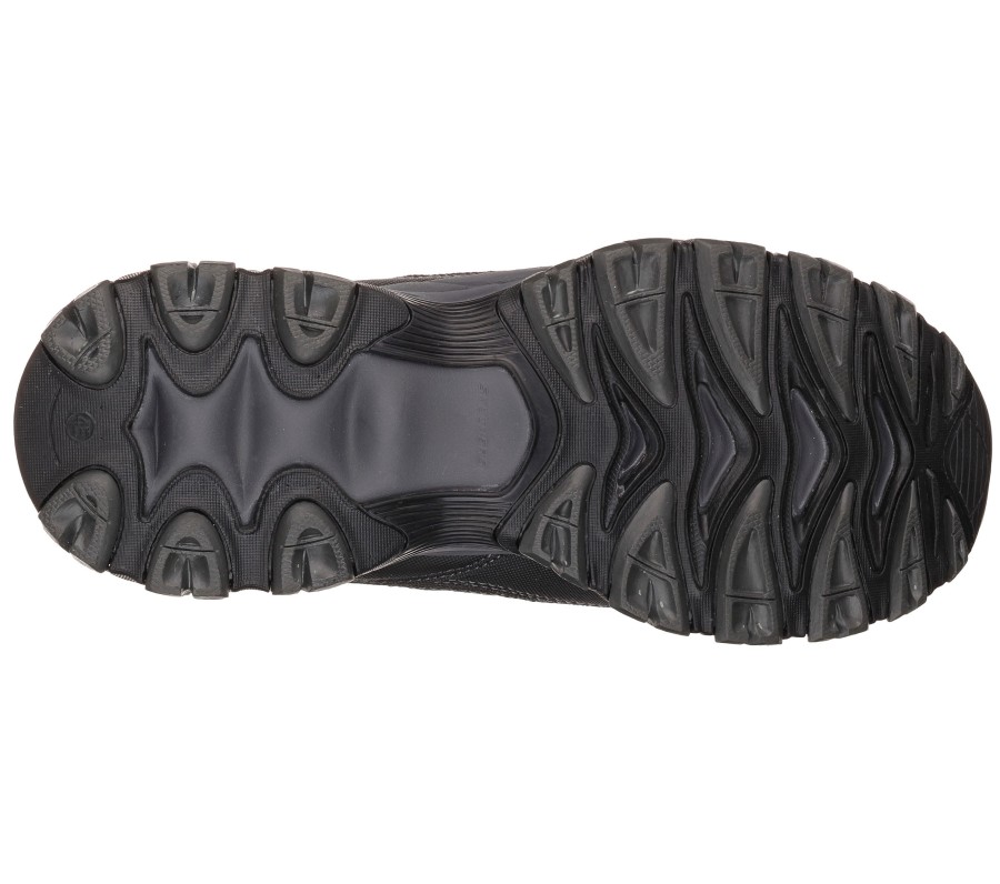 SKECHERS Work Relaxed Fit: Cankton St Black / Charcoal Work & Safety