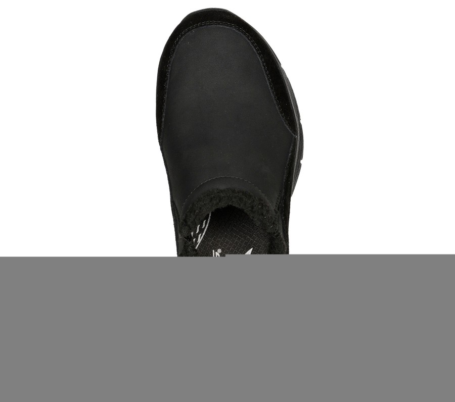 SKECHERS Skechers Arch Fit Smooth Black Slippers