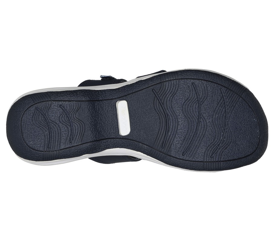 SKECHERS Relaxed Fit: Bayshore - Take It Easy Navy Sandals