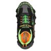 SKECHERS Skech-O-Saurus-Lights - Dino-Tracker Black / Lime Light-Up