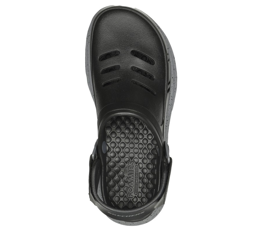 SKECHERS Foamies: Creston Ultra - Venturous Black Slip-Ons