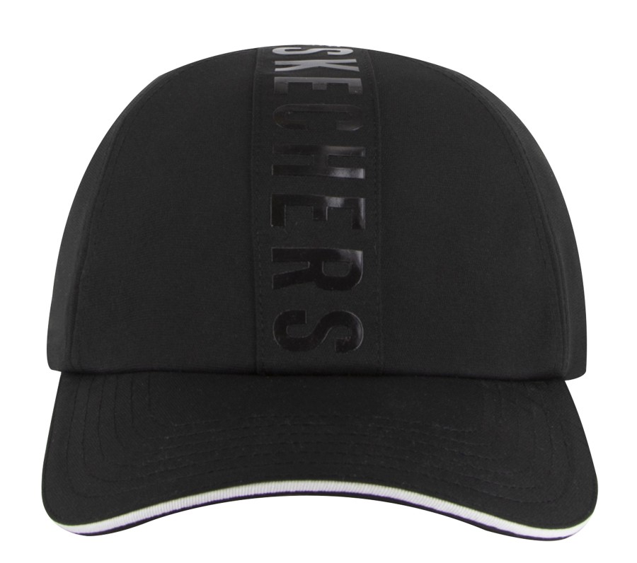 SKECHERS Wrap Logo Baseball Hat Black Accessories