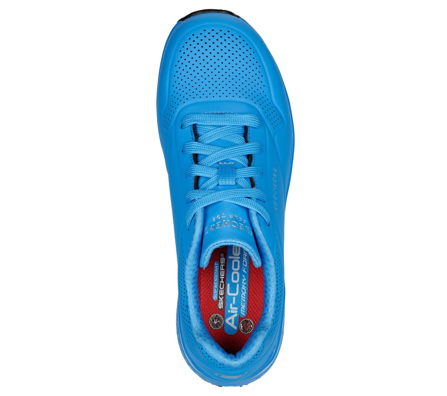 SKECHERS Work: Uno Sr - Deloney Blue Work & Safety