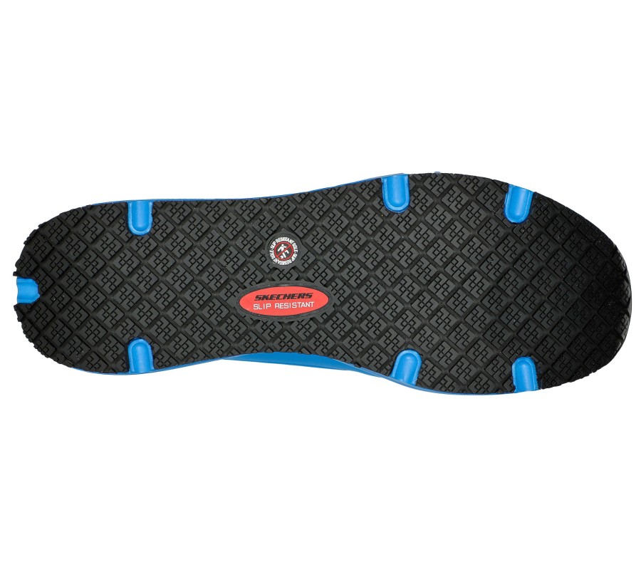 SKECHERS Work: Uno Sr - Deloney Blue Work & Safety