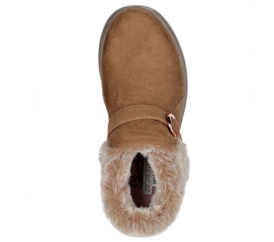 SKECHERS Skipper - Cuddle Joy Chestnut Boots