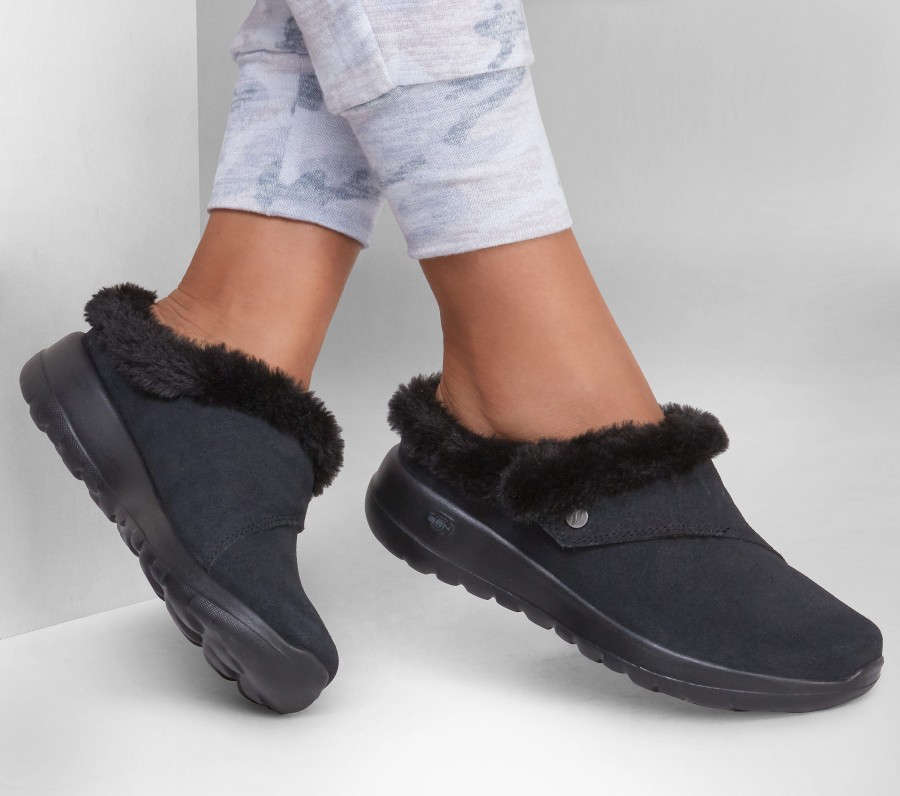 SKECHERS Skechers On-The-Go Joy - Blissfull Black Slippers