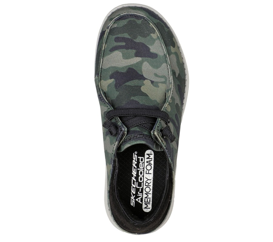 SKECHERS Melson - Drecks Camouflage Slip-Ons