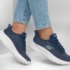 SKECHERS Skechers Go Walk Flex - Dazzling Smile Navy Slip-Ons