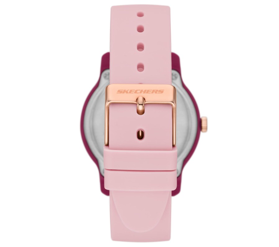 SKECHERS Ostrom Goldburg Watch Pink Accessories