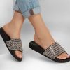 SKECHERS Pop Ups - Rocker Glam Black Sandals