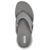 SKECHERS Go Walk Massage Fit Sandal Light Gray Sandals