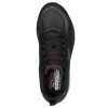 SKECHERS Relaxed Fit: D'Lux Fitness - Major Stride Black / Red Athletic Sneakers