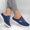 SKECHERS Summits - Swift Step Navy / Hot Pink Slip-Ons