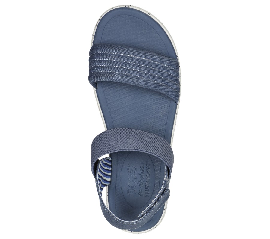 SKECHERS Bobs Summer Skipper - Optical Chill Navy Sandals