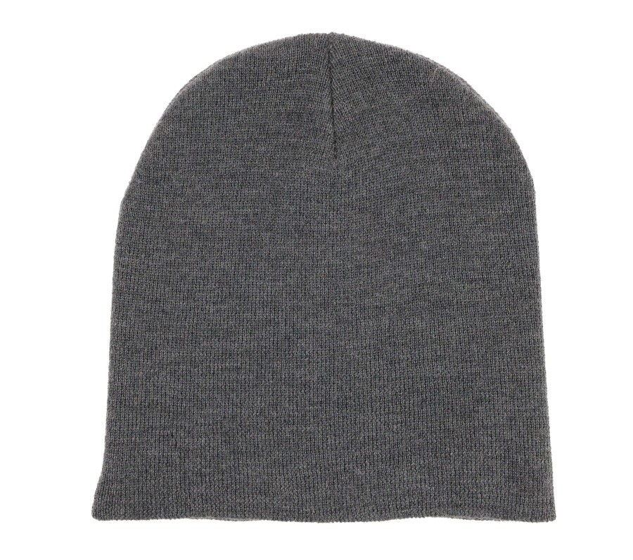 SKECHERS Merino Wool Beanie Hat Gray Accessories