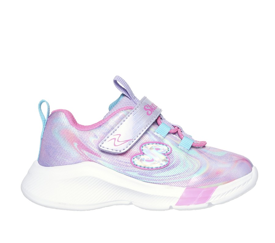 SKECHERS Dreamy Lites - Swirly Sweets Lavender / Multi Athletic Sneakers