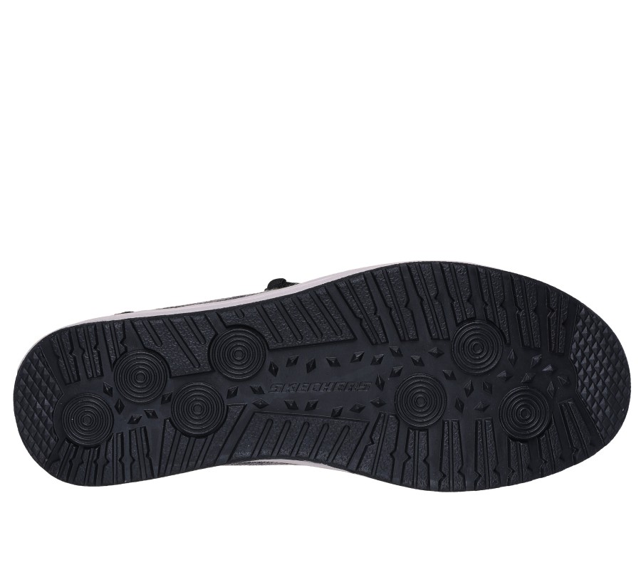 SKECHERS Relaxed Fit: Melson - Nela Black Slip-Ons