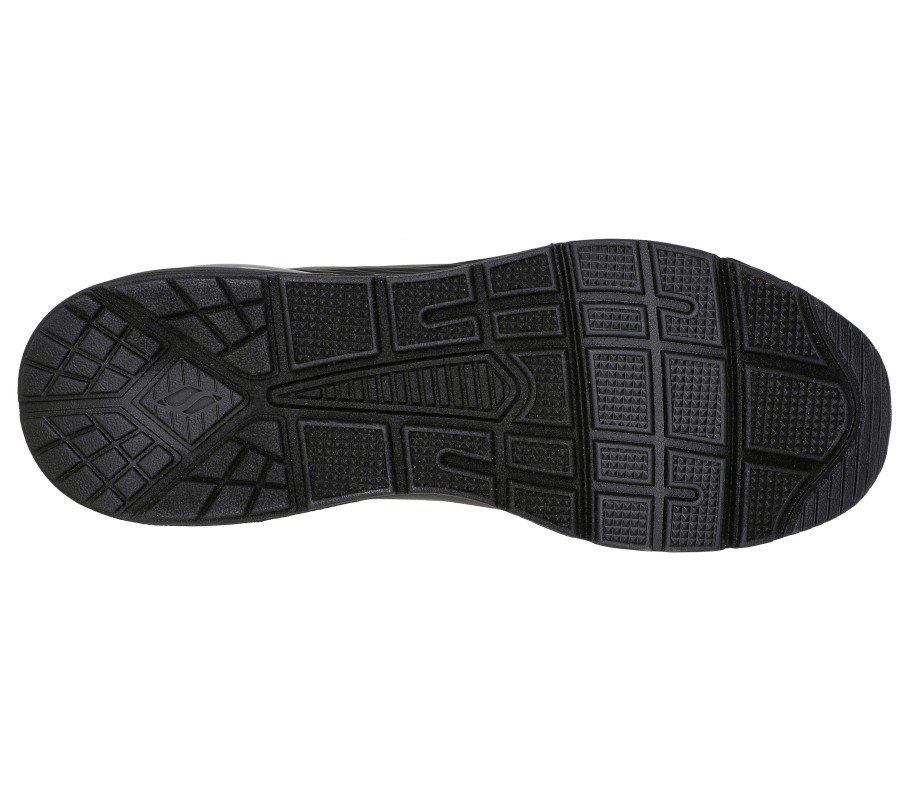 SKECHERS Uno 2 Black Athletic Sneakers