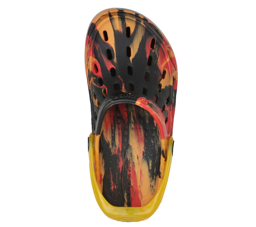 SKECHERS Foamies: Swifters - Transluminator Black / Multi Slip-Ons