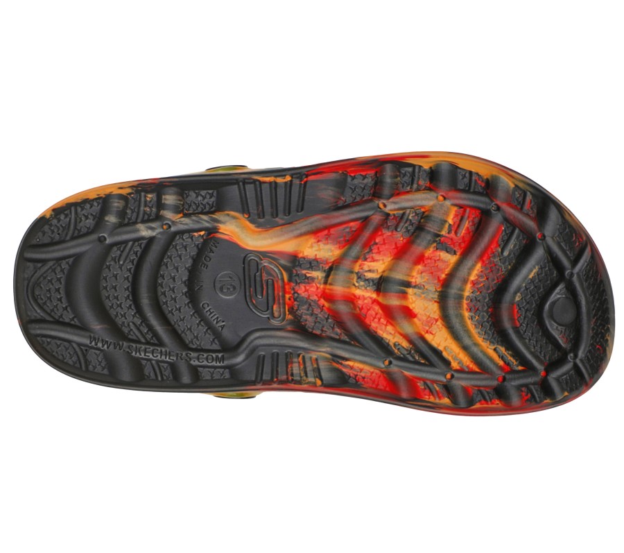 SKECHERS Foamies: Swifters - Transluminator Black / Multi Slip-Ons