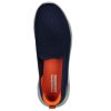 SKECHERS Go Walk Flex - Rightful Navy / Orange Slip-Ons