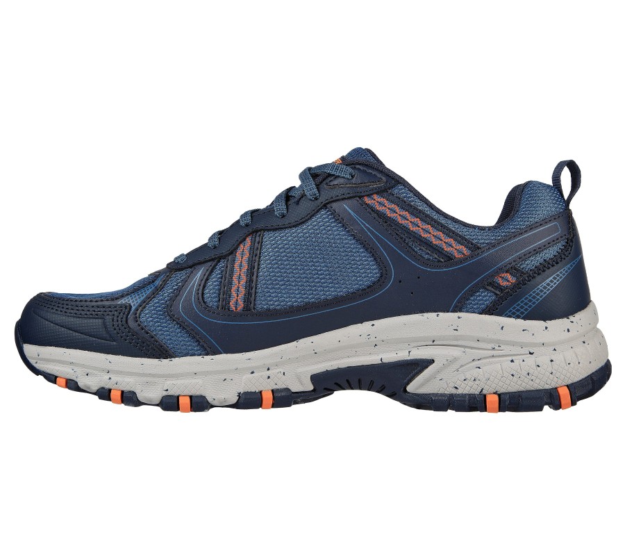 SKECHERS Hillcrest - Vast Adventure Navy / Orange Athletic Sneakers